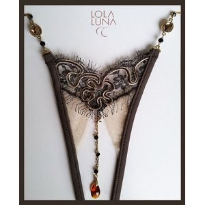 Lola Luna（ローラルナ） 【　NATACHA open　M】オープン ストリングショーツ M