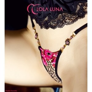 Lola Luna（ローラルナ） 【PANAMA micro M 　】オープン ストリングショーツ M
